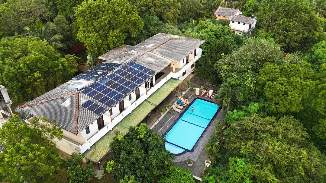 Aerial view of Saman Resort Yala